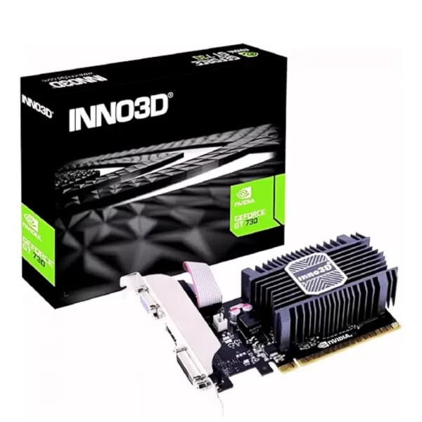 Placa de Vídeo INNO3D NVIDIA GeForce GT730, 2GB SDDR3, 64Bit