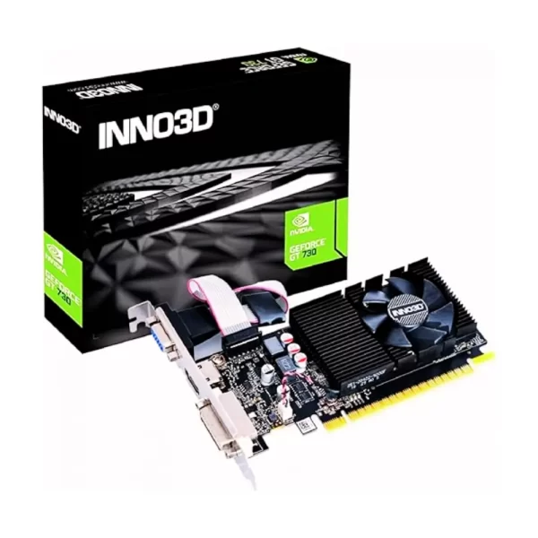 Placa de Vídeo Inno3D GT730 LP, 4GB, SDDR3, 64-bit