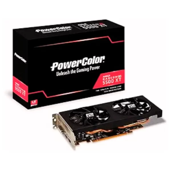 Placa de Vídeo AMD Radeon RX 5500 XT 4GB GDDR6 PowerColor